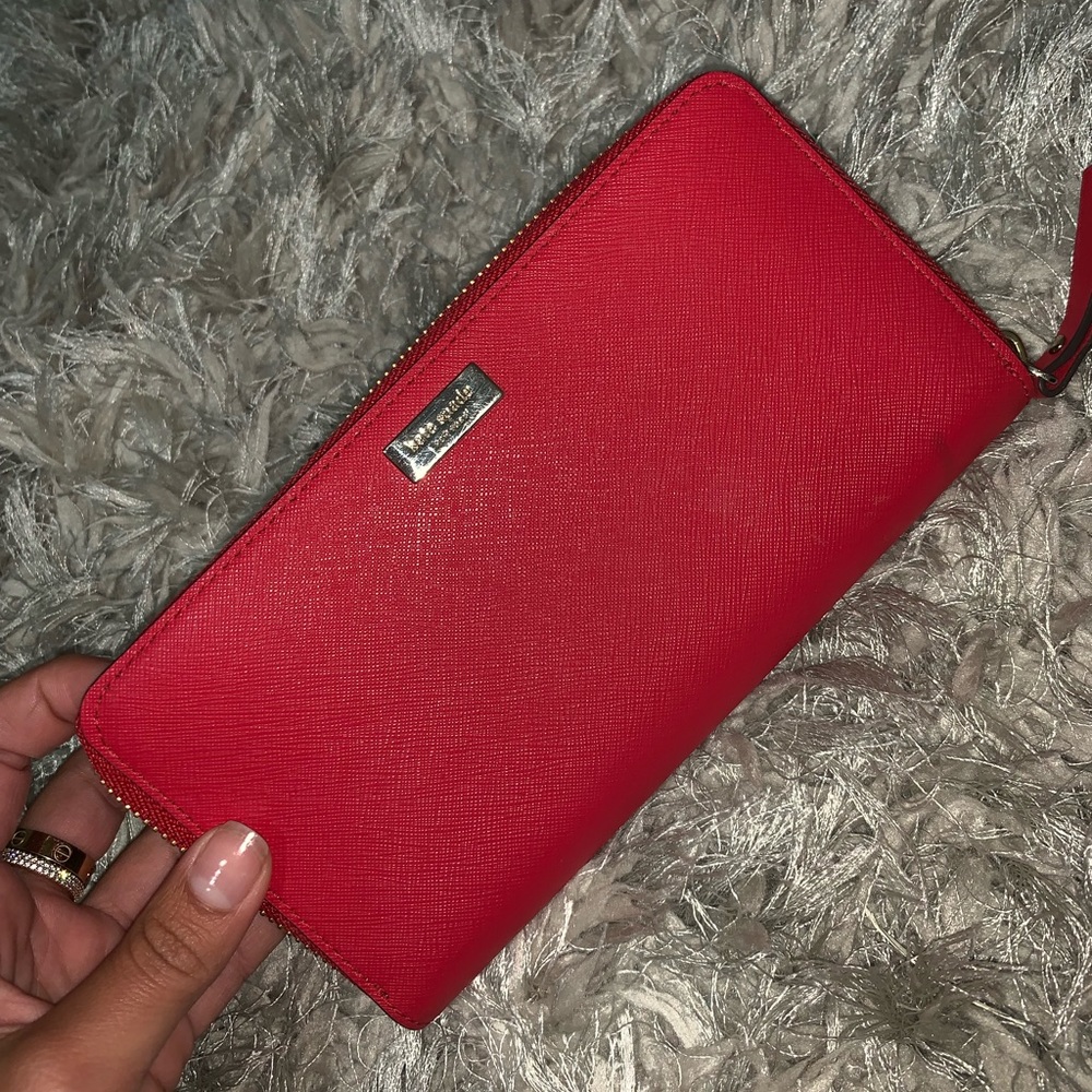 Red Kate Spade Wallet